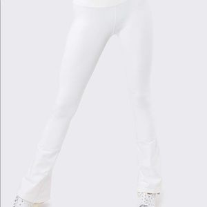 white splits59 raquel flare tights size small